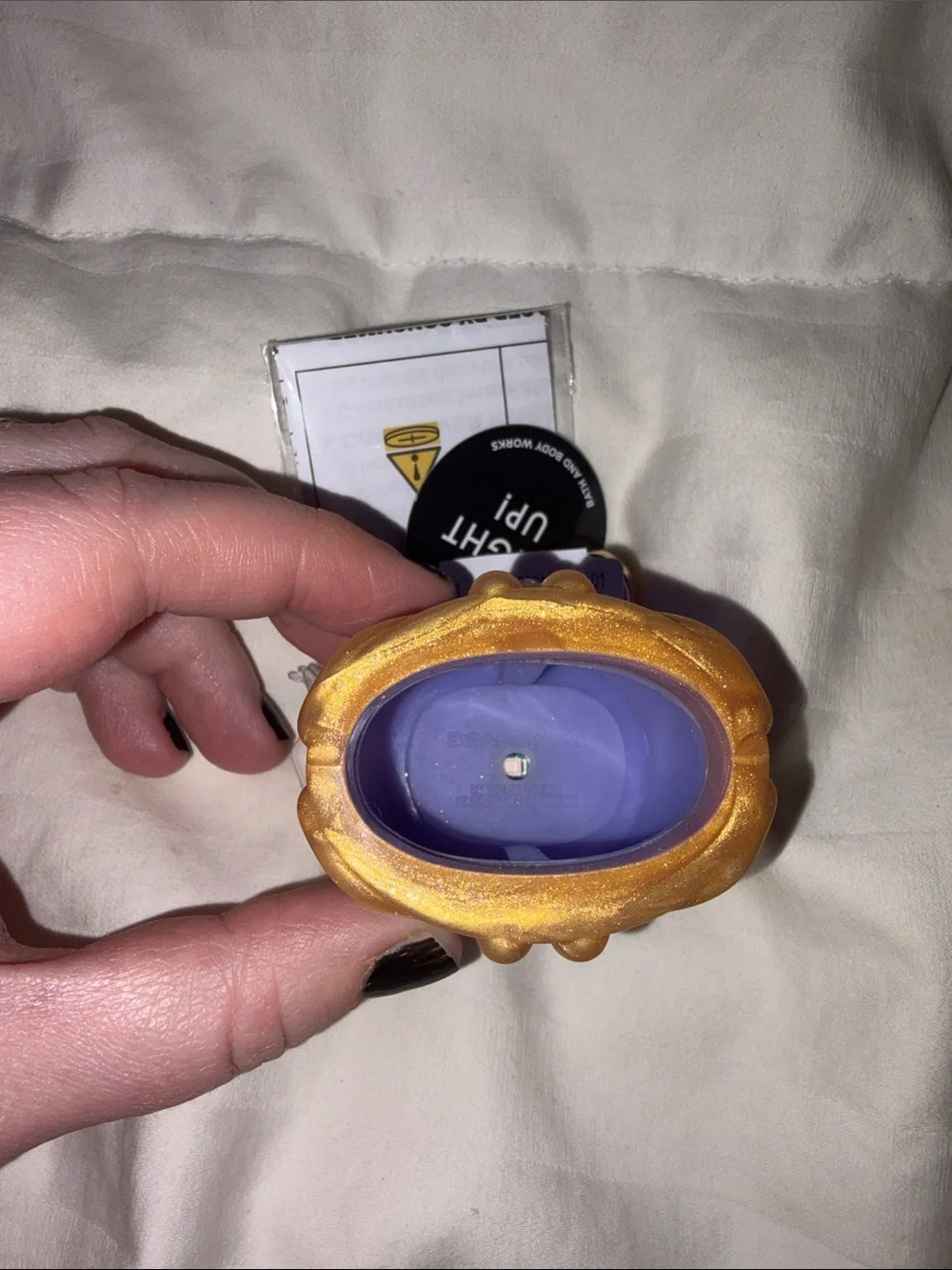 NWT Bath&Body Works Light Up Fortune Teller Crystal Ball Hand Sanitizer Holder🔥